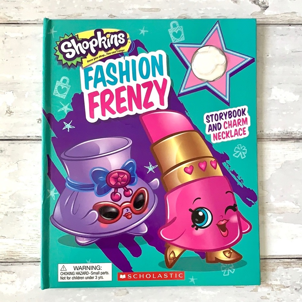 Shopkins Fashion Frenzy Storybook Hardback Book Children’s Kids